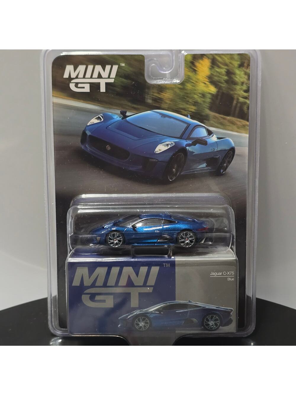 Jaguar C-X75 Blue Mini GT MiJo Exclusive #884 1:64